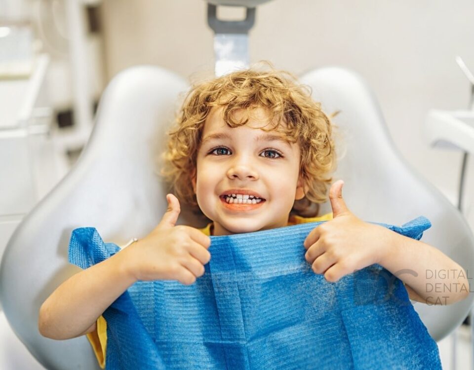 Cuidado dental en niños: revisión en el dentista