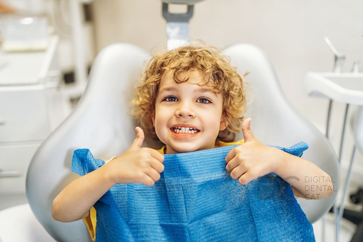 Cuidado dental en niños: revisión en el dentista